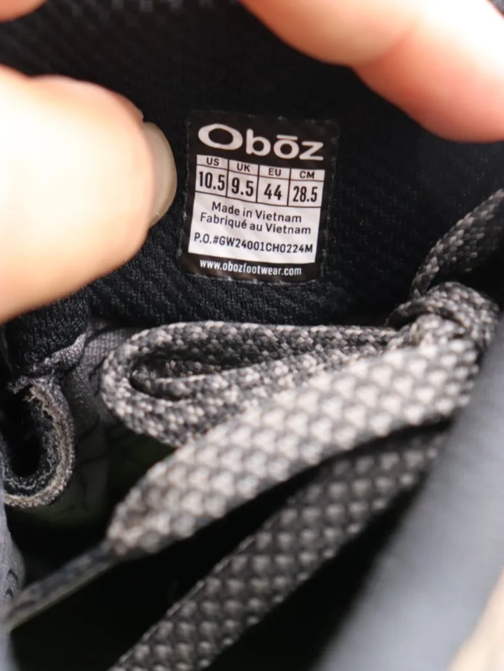 Oboz Sawtooth X Mid Men's 10.5 Waterproof B-DRY Hiking Boots Lace Up